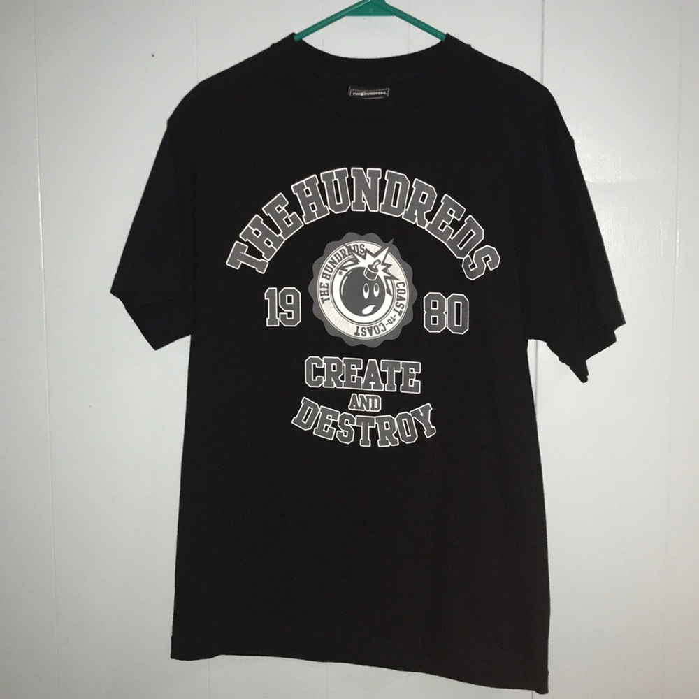 The Hundreds Black graphic t Shirt